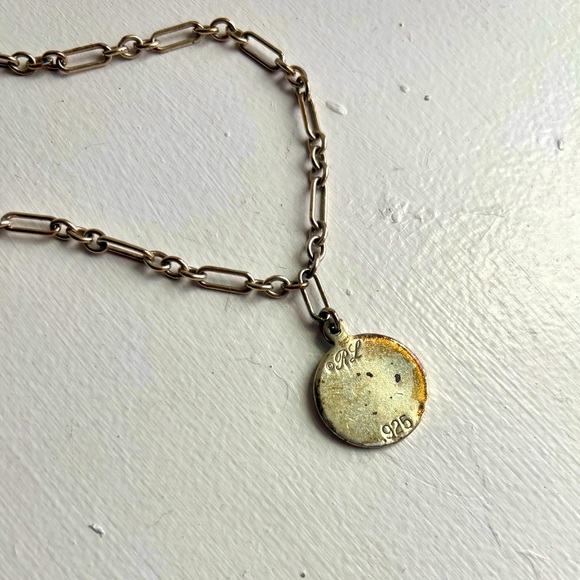 Ralph Lauren Sterling Silver Chain Pendant - Picture 3 of 5